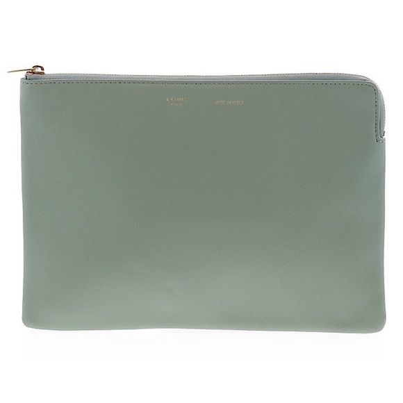 Celine Handbags - céline solo cloudy clutch pouch